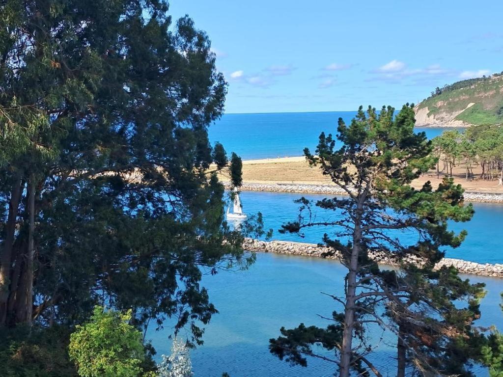 La Villa De Maria I Playa Beach El Puntal Asturias Villaviciosa  Eksteriør bilde