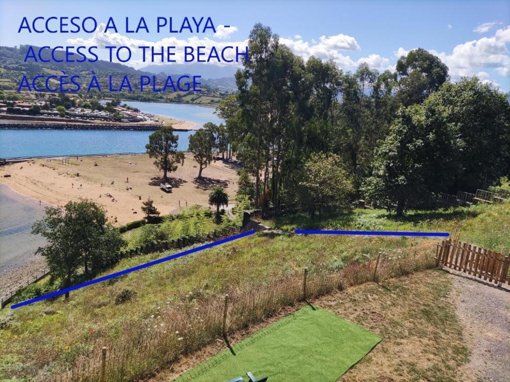 La Villa De Maria I Playa Beach El Puntal Asturias Villaviciosa  Eksteriør bilde