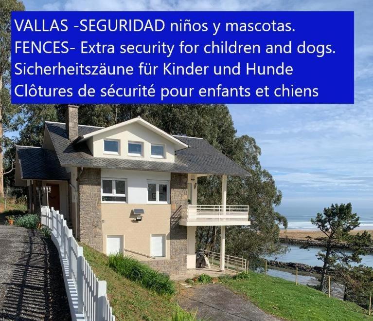 La Villa De Maria I Playa Beach El Puntal Asturias Villaviciosa  Eksteriør bilde