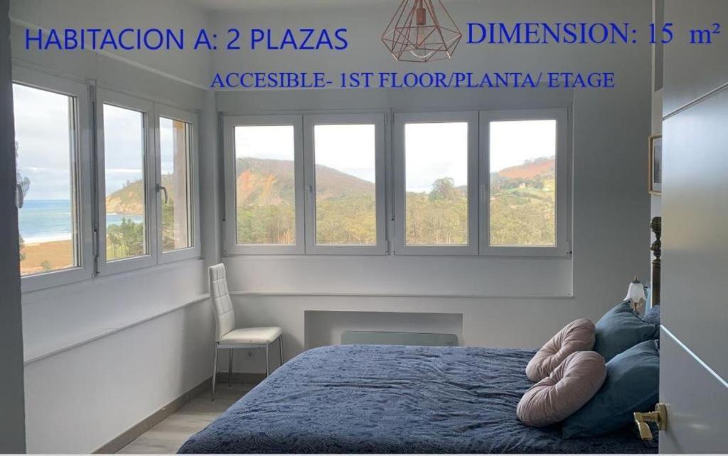 La Villa De Maria I Playa Beach El Puntal Asturias Villaviciosa  Eksteriør bilde