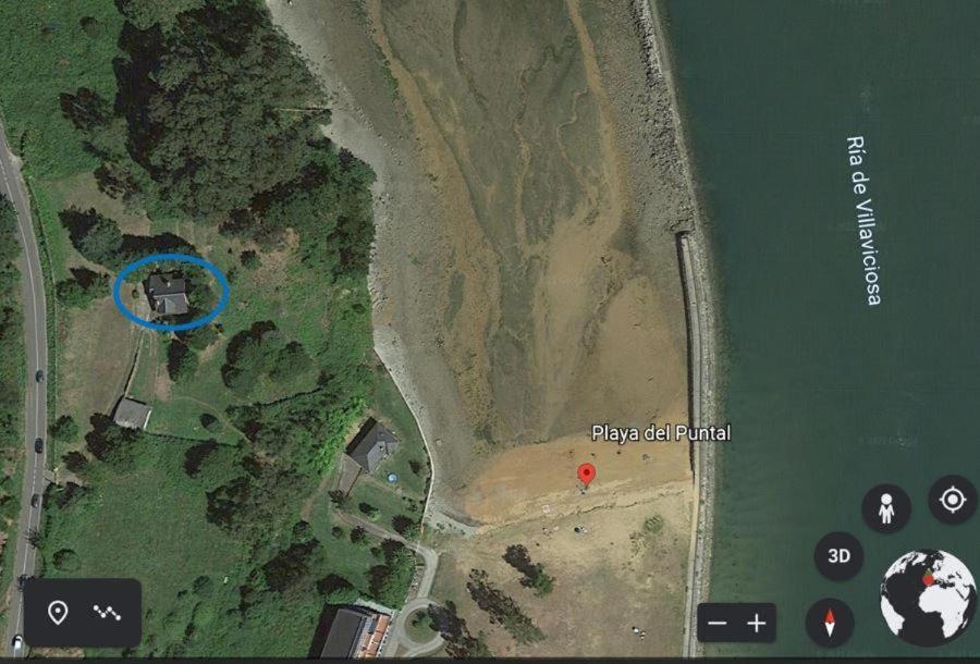 La Villa De Maria I Playa Beach El Puntal Asturias Villaviciosa  Eksteriør bilde